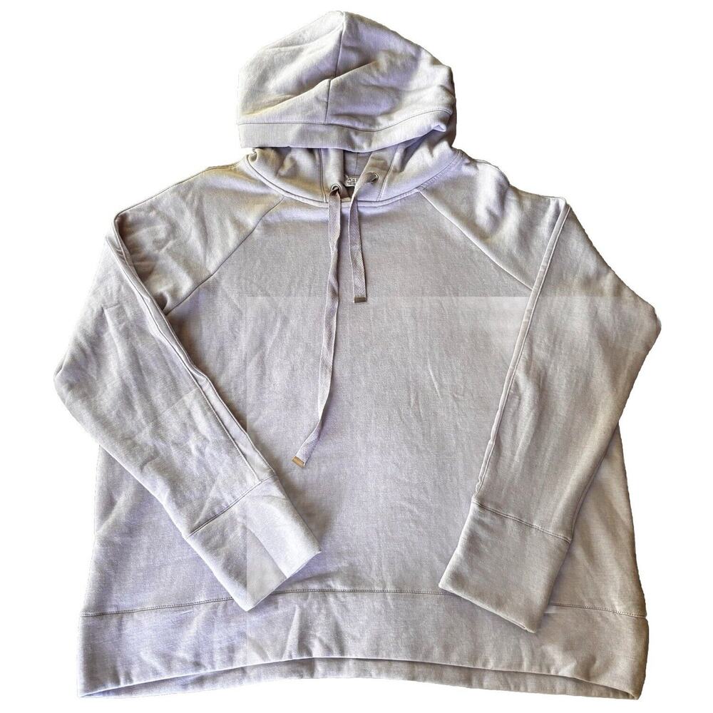 Danskin Sweatshirt Sz XXL Lavender Purple Pullover Hoodie Autumn Workout Yoga